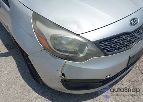 2014 Kia Rio Lx из США, поврежденный, VIN KNADM4A38E6419639